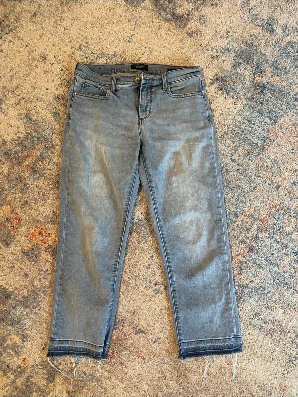 Banana Republic Light Wash Straight-Leg Jeans